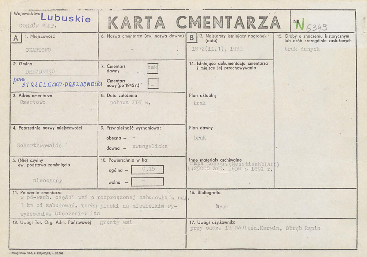 Karta cmentarza, skan nr 1