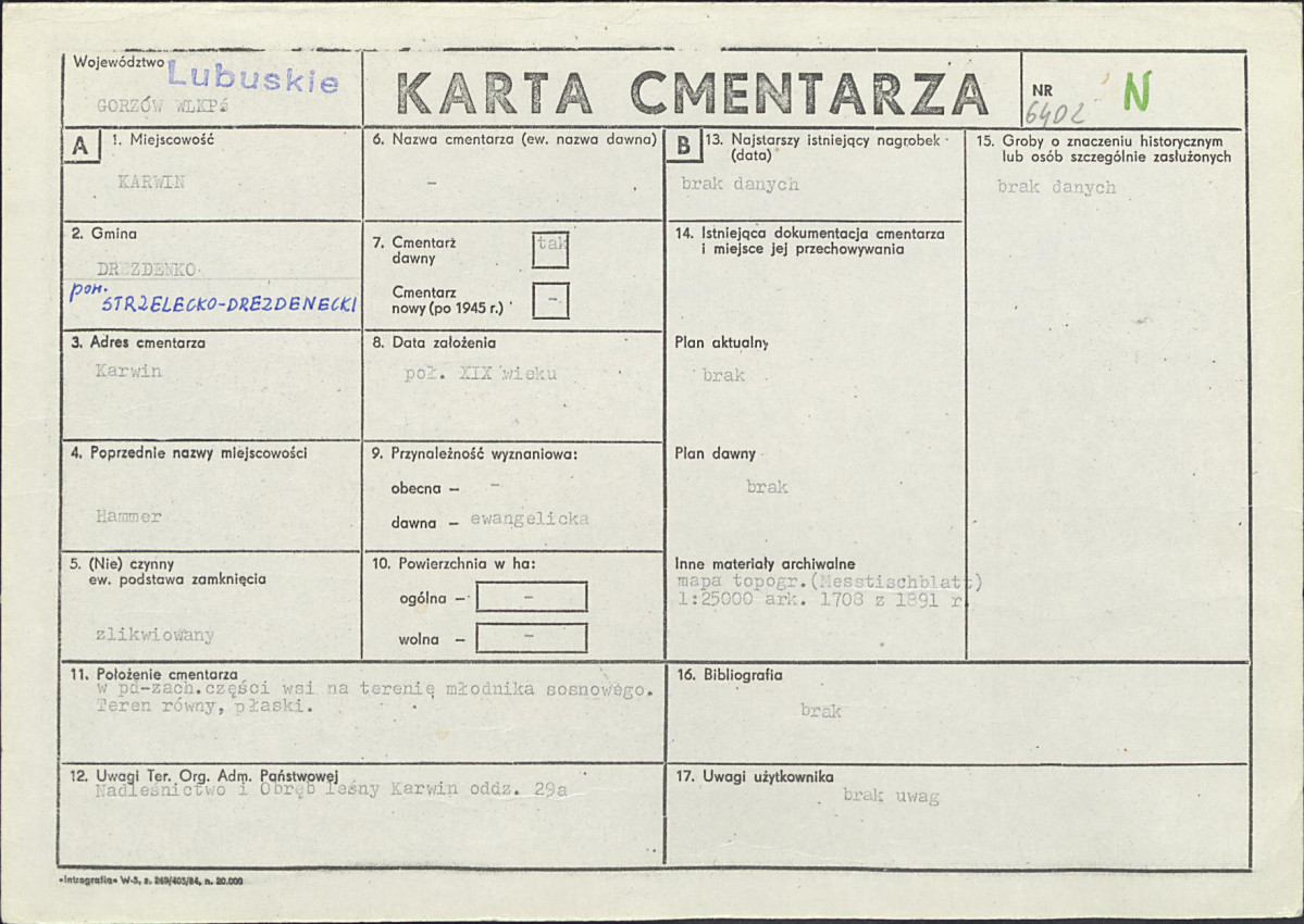Karta cmentarza, skan nr 1