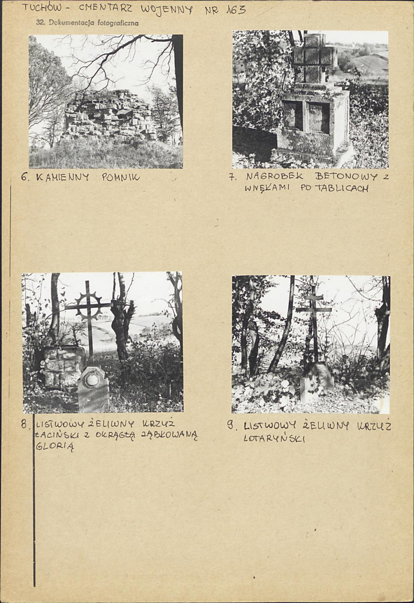 Karta cmentarza, skan nr 5