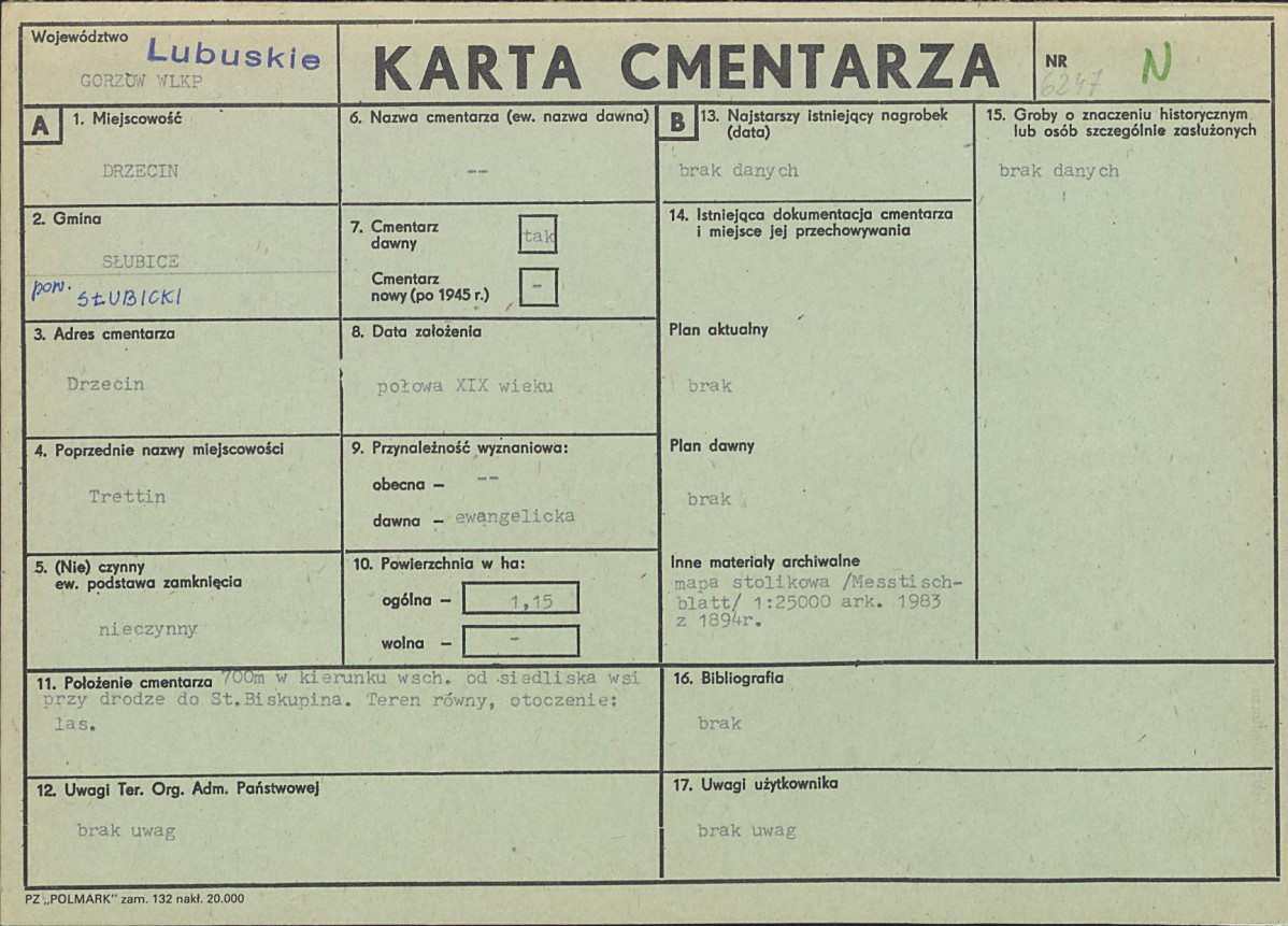 Karta cmentarza, skan nr 1