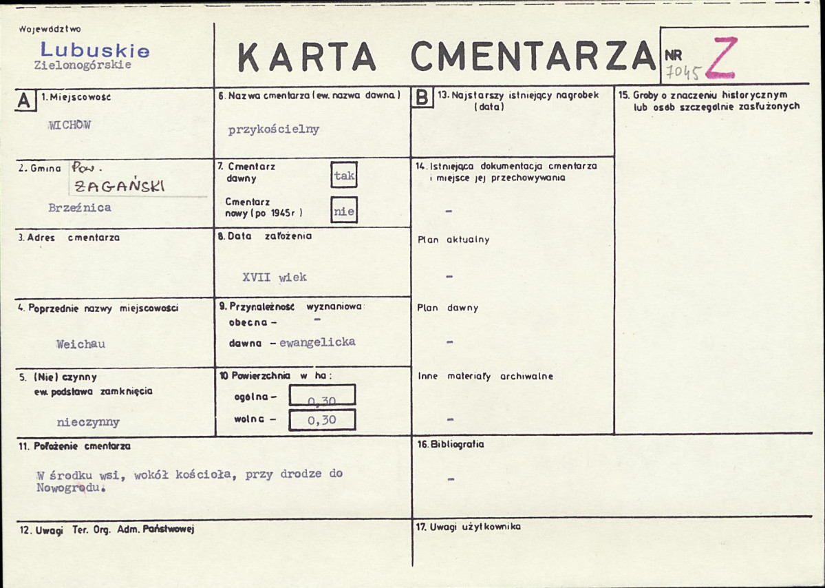 Karta cmentarza, skan nr 1