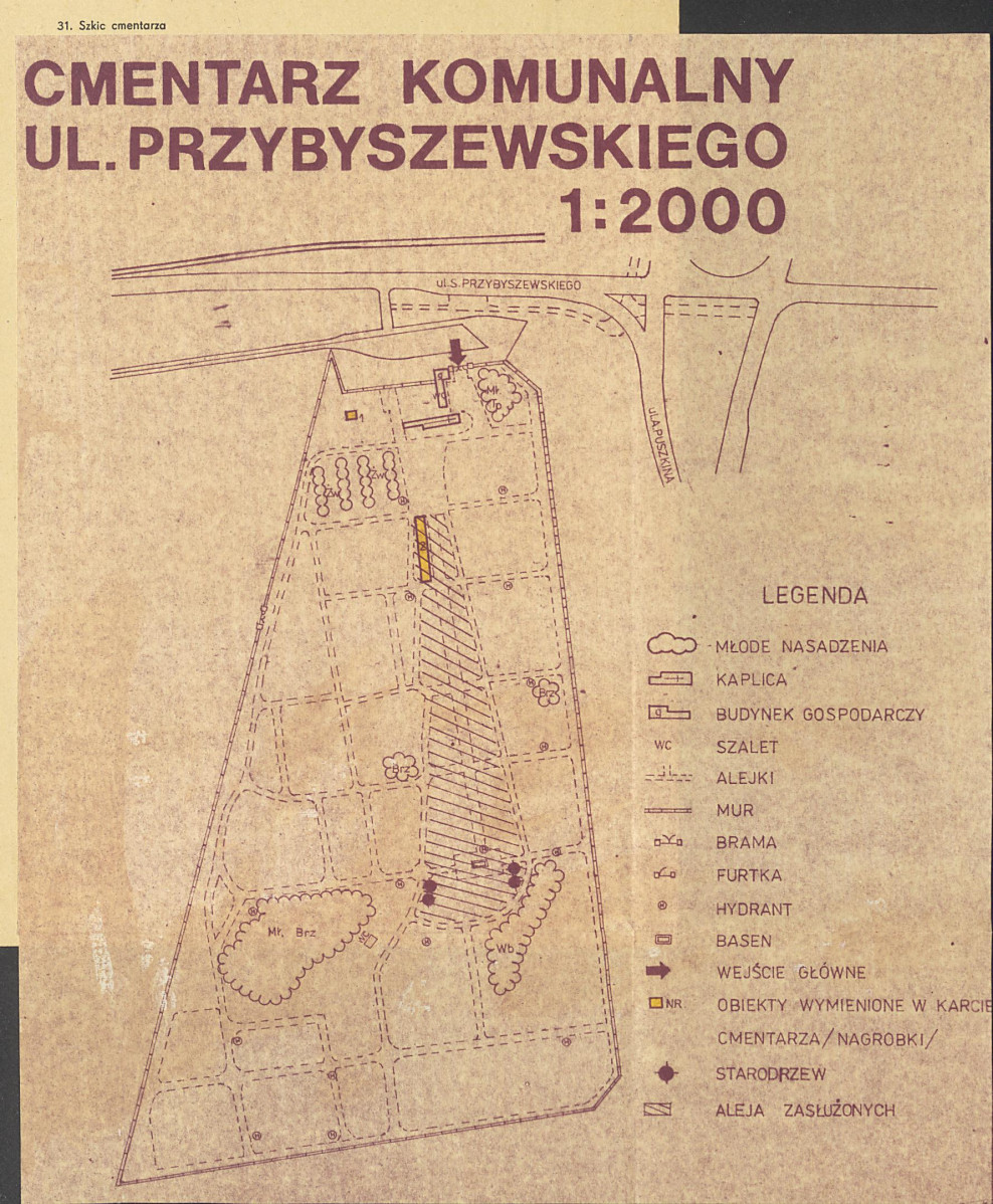 Karta cmentarza, skan nr 3