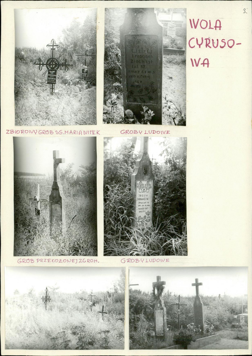 Karta cmentarza, skan nr 6