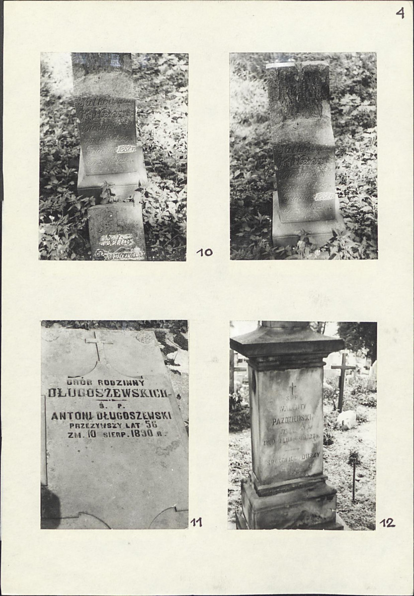 Karta cmentarza, skan nr 14