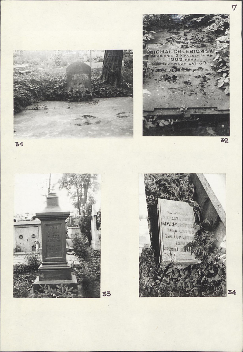Karta cmentarza, skan nr 20