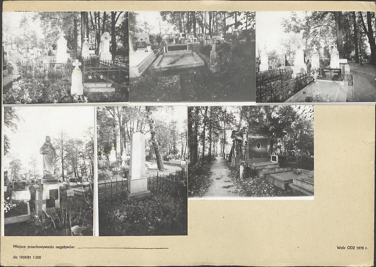 Karta cmentarza, skan nr 5