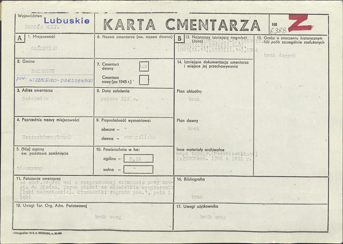 Karta cmentarza, skan nr 1
