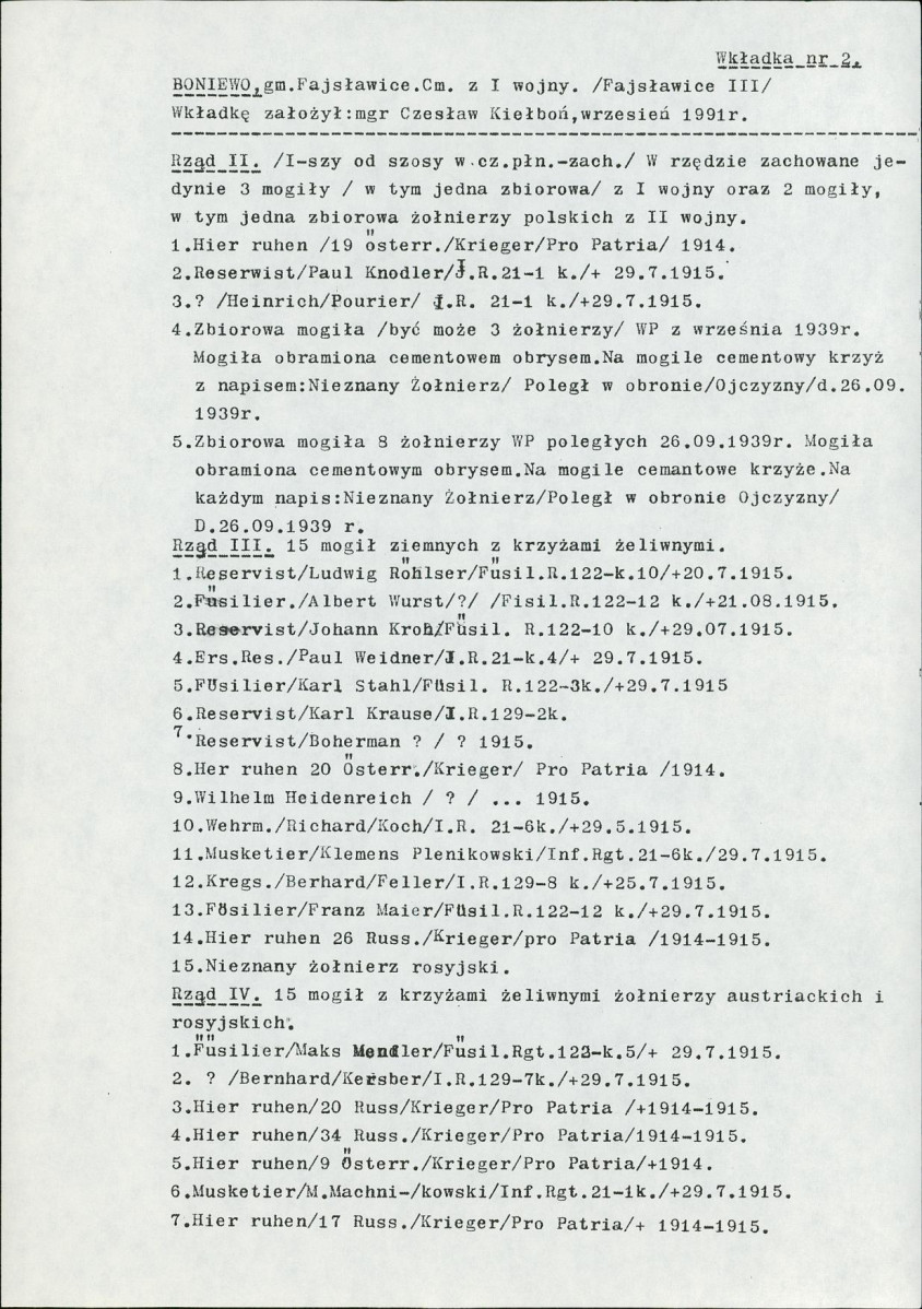 Karta cmentarza, skan nr 6