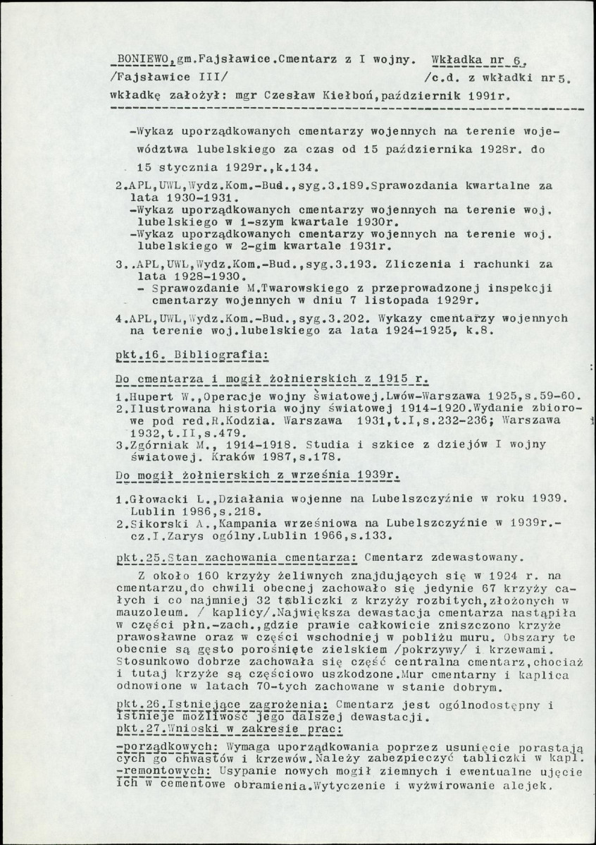 Karta cmentarza, skan nr 10