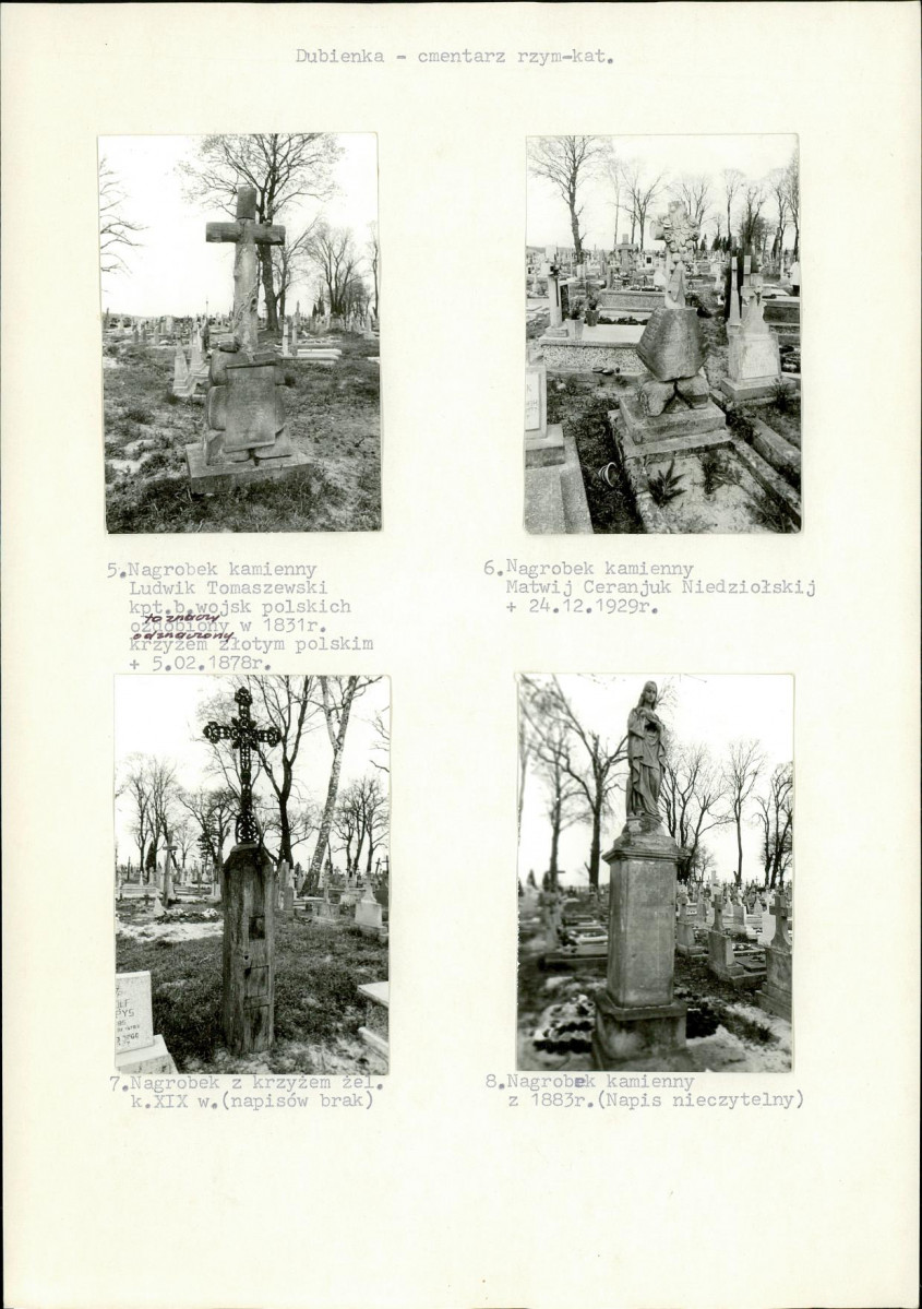 Karta cmentarza, skan nr 6