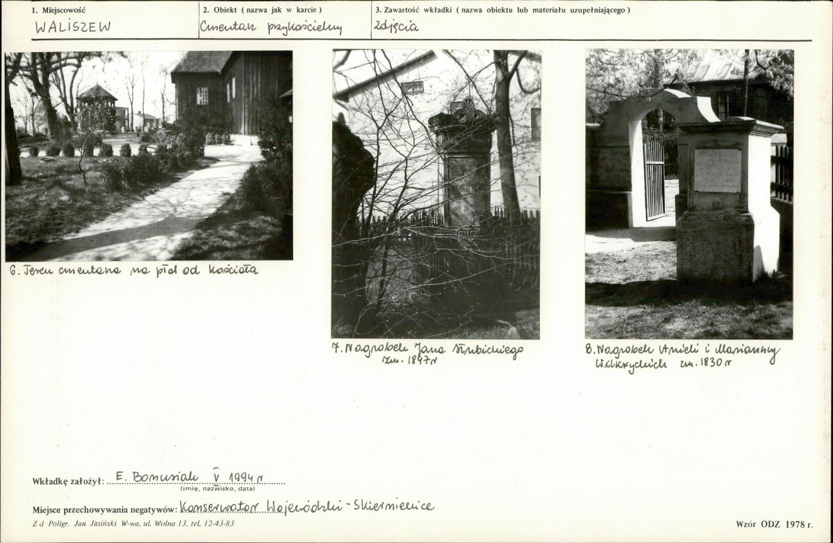 KC - Karta cmentarza, skan nr 6