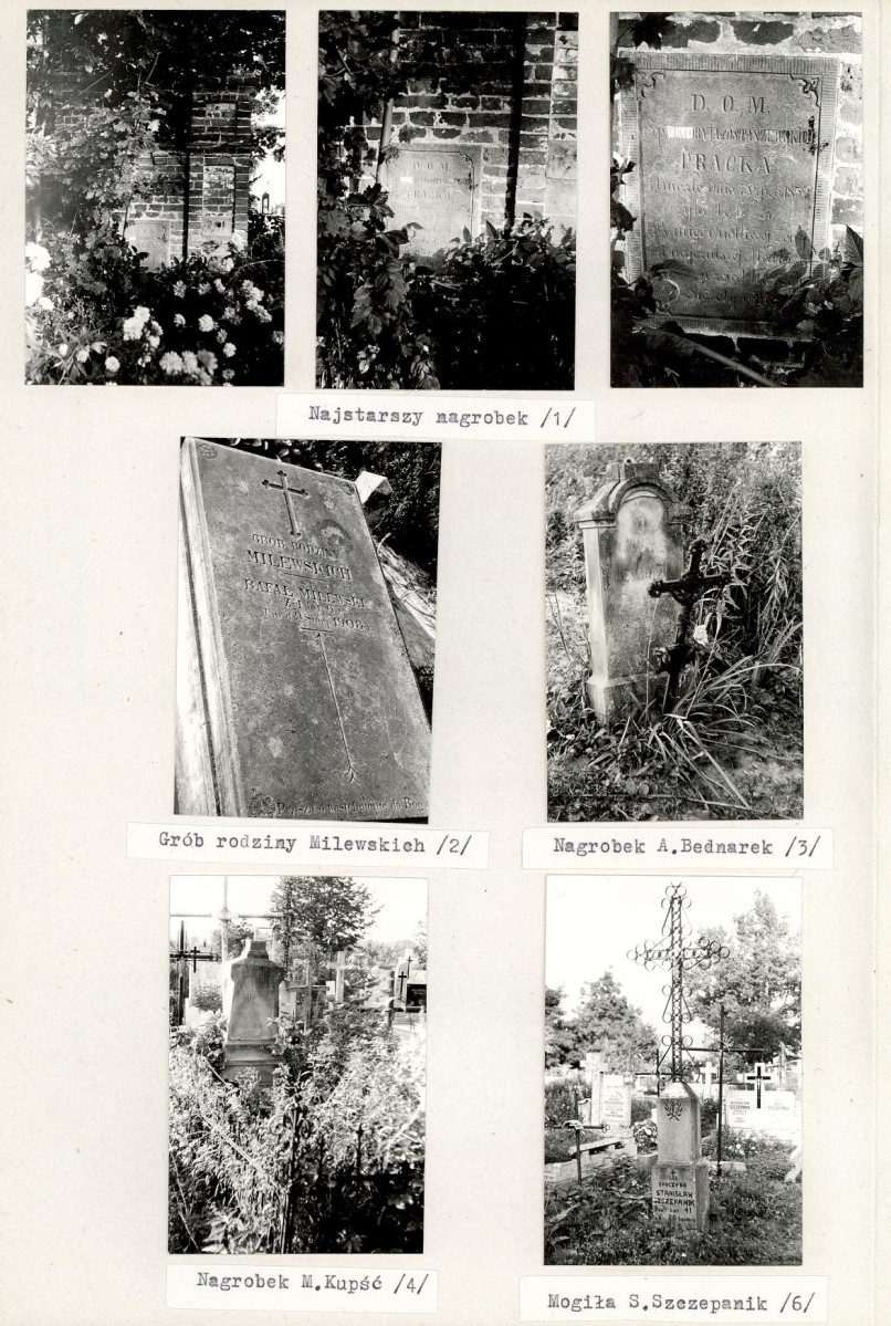 Karta cmentarza, skan nr 6