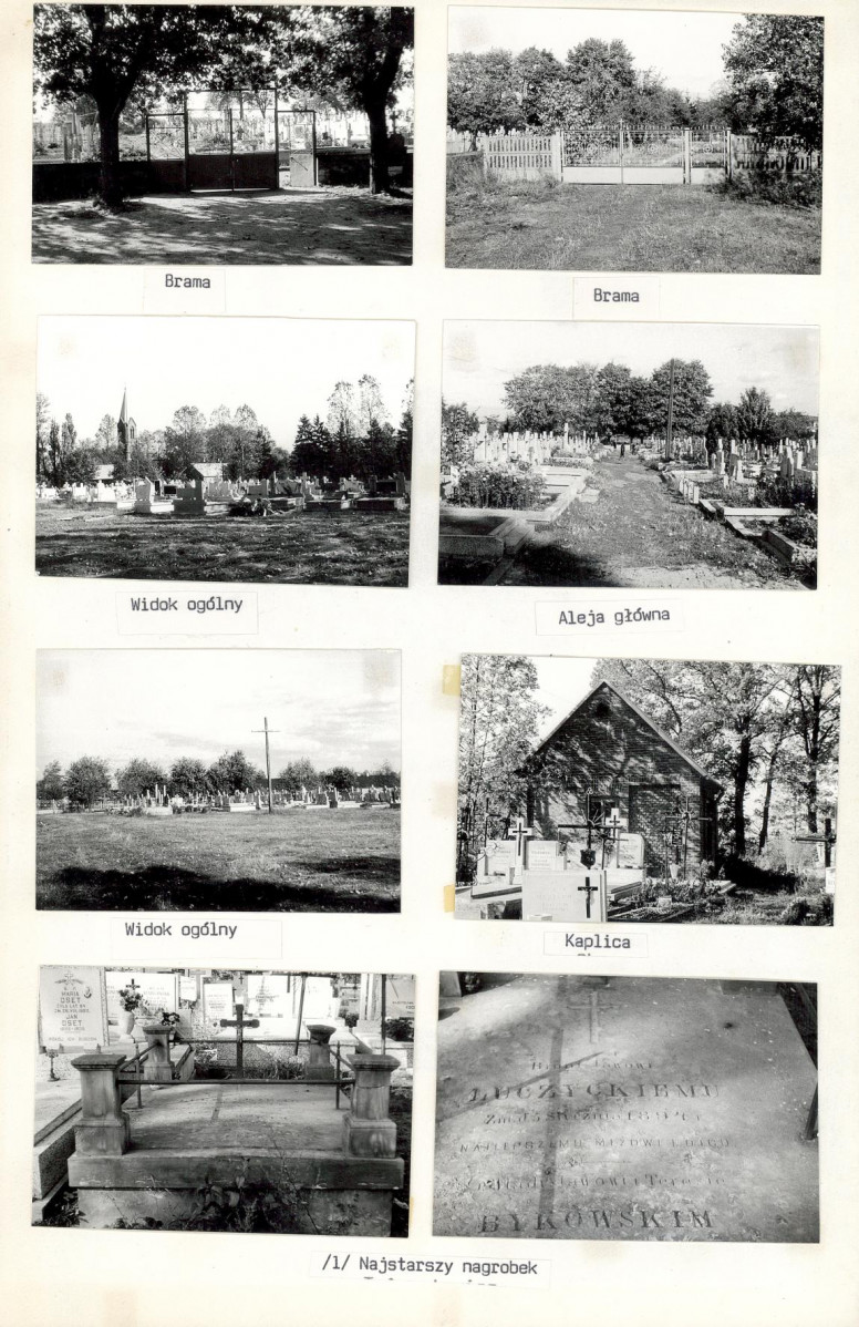 Karta cmentarza, skan nr 6
