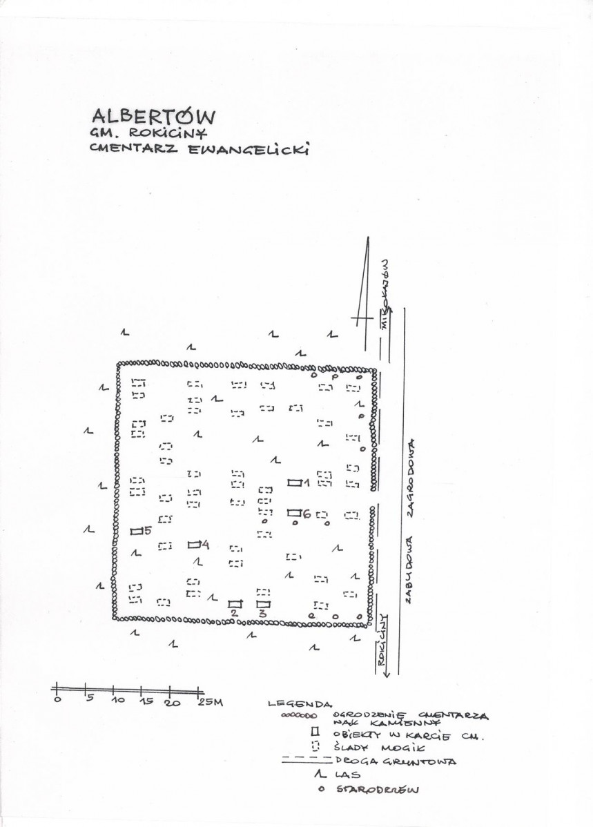 Karta cmentarza, skan nr 3