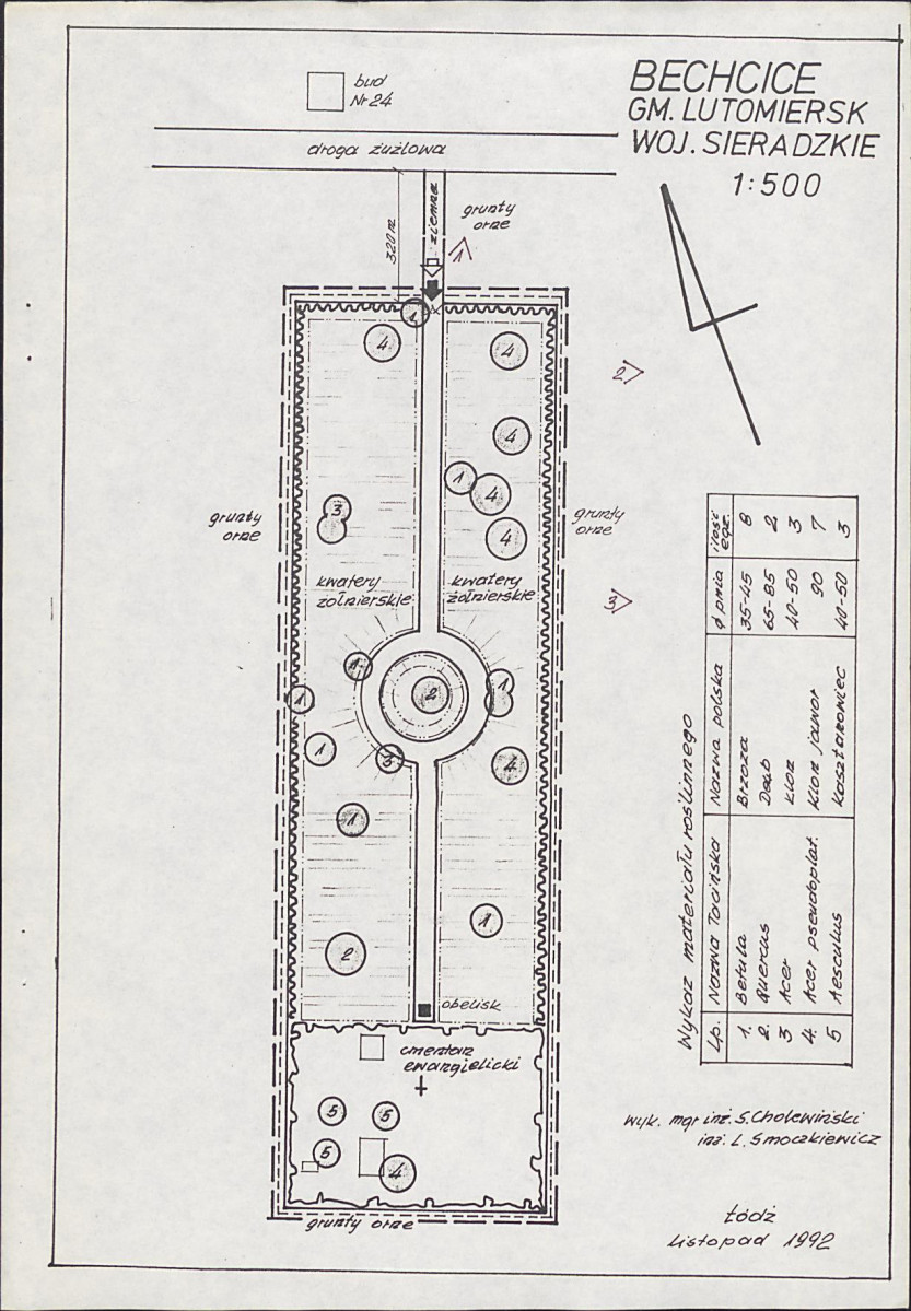 Karta cmentarza, skan nr 4