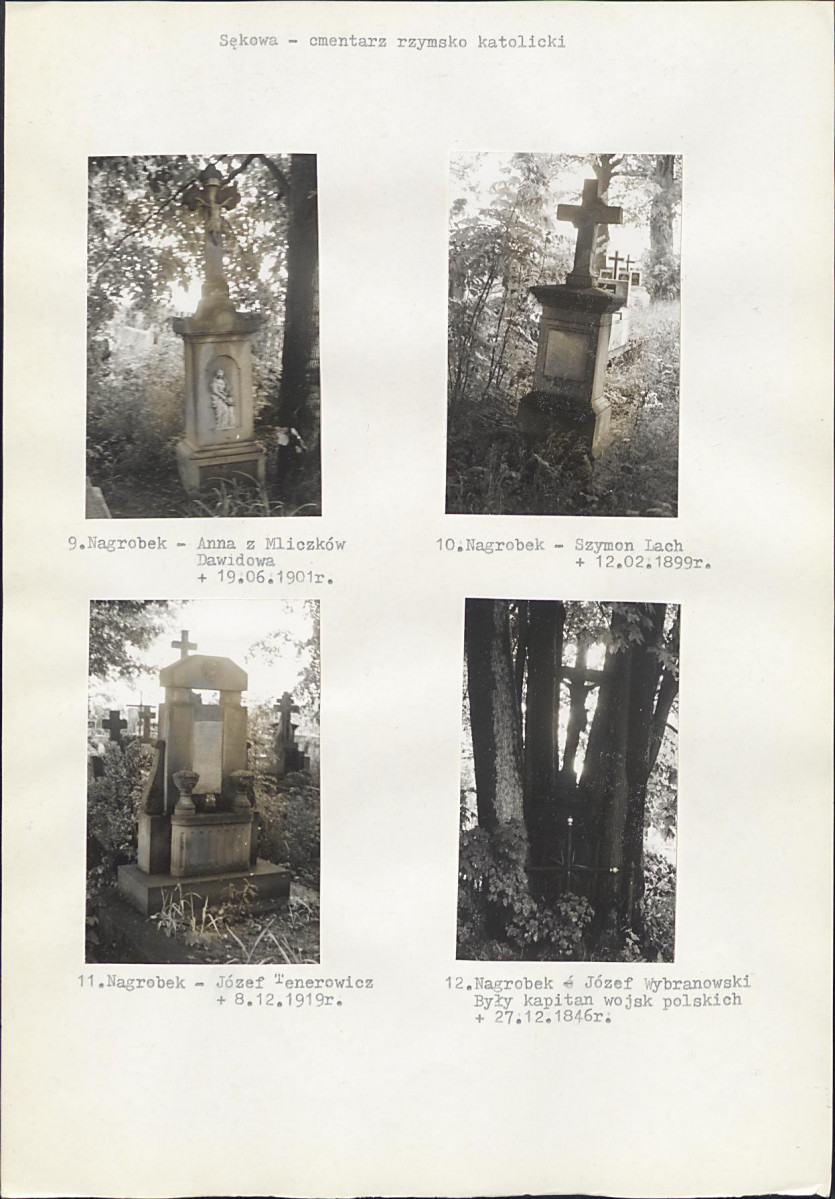 Karta cmentarza, skan nr 6