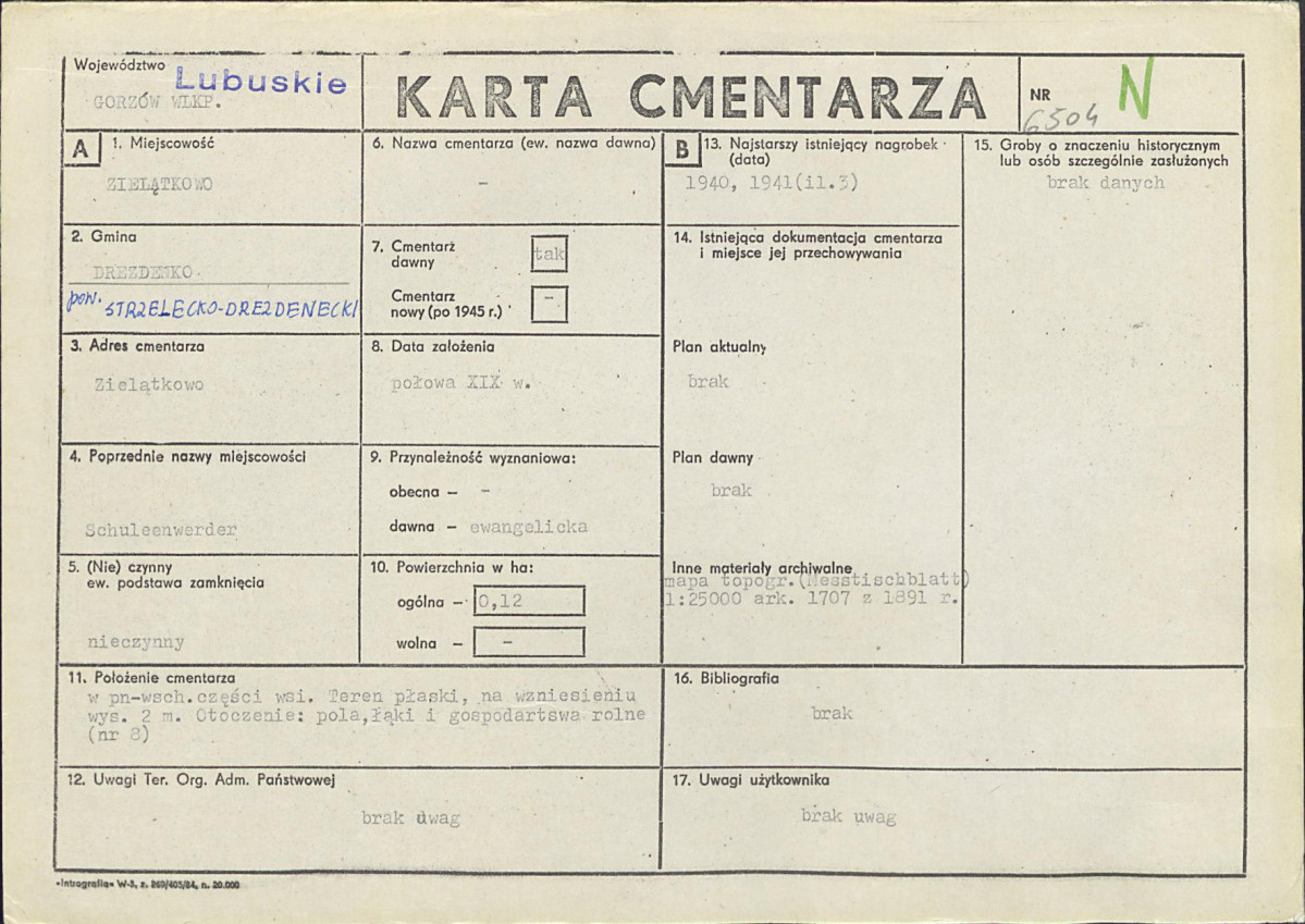 Karta cmentarza, skan nr 1
