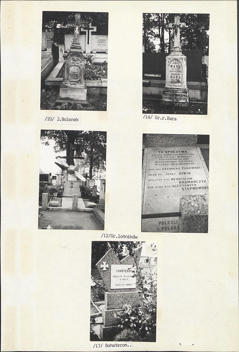 Karta cmentarza, skan nr 9