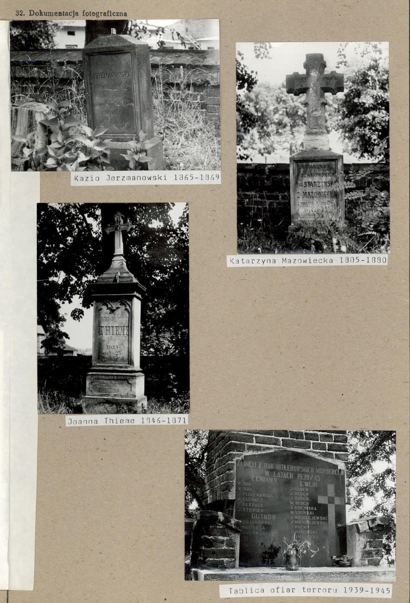 Karta cmentarza, skan nr 6