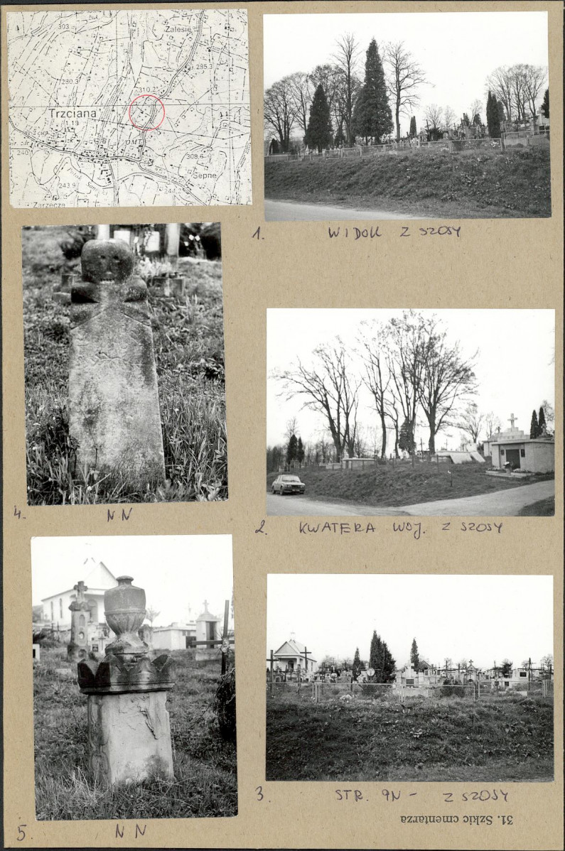 Karta cmentarza, skan nr 6