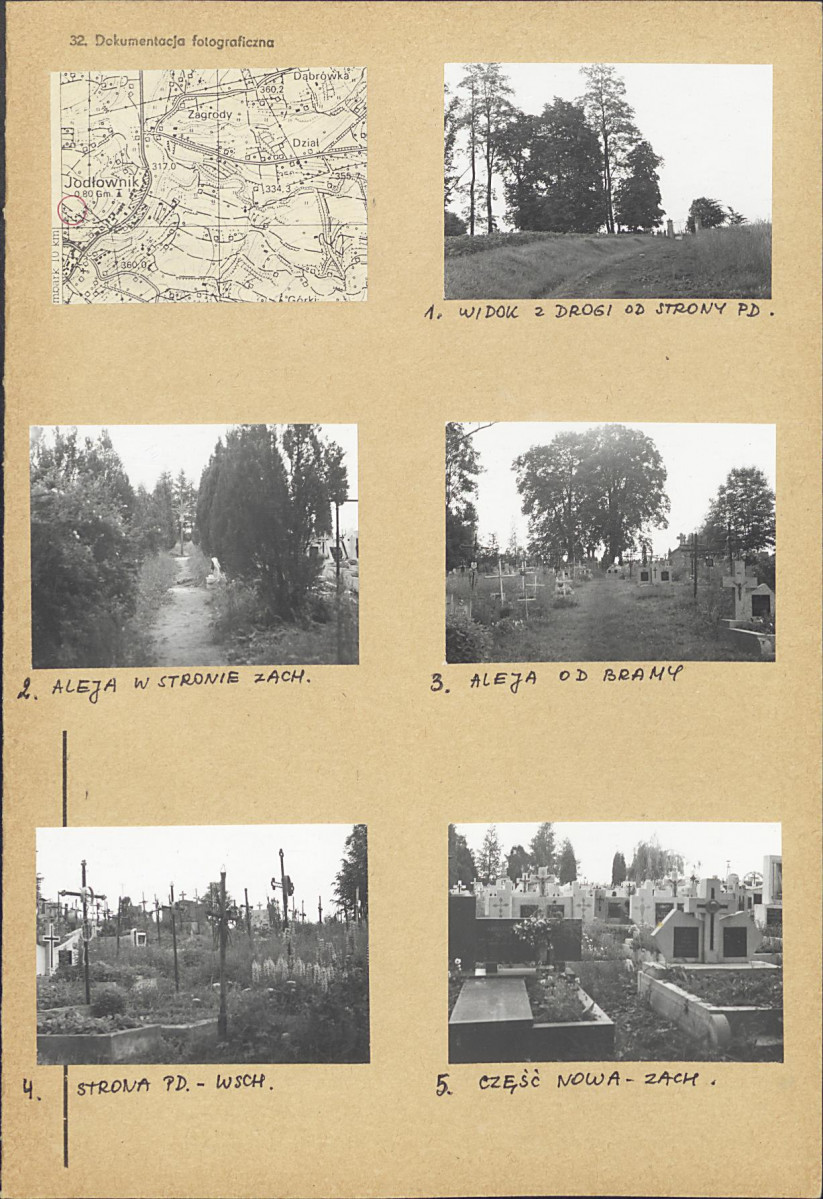 Karta cmentarza, skan nr 4