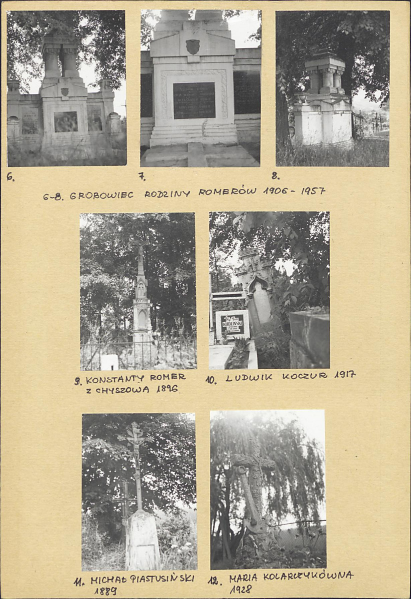 Karta cmentarza, skan nr 5