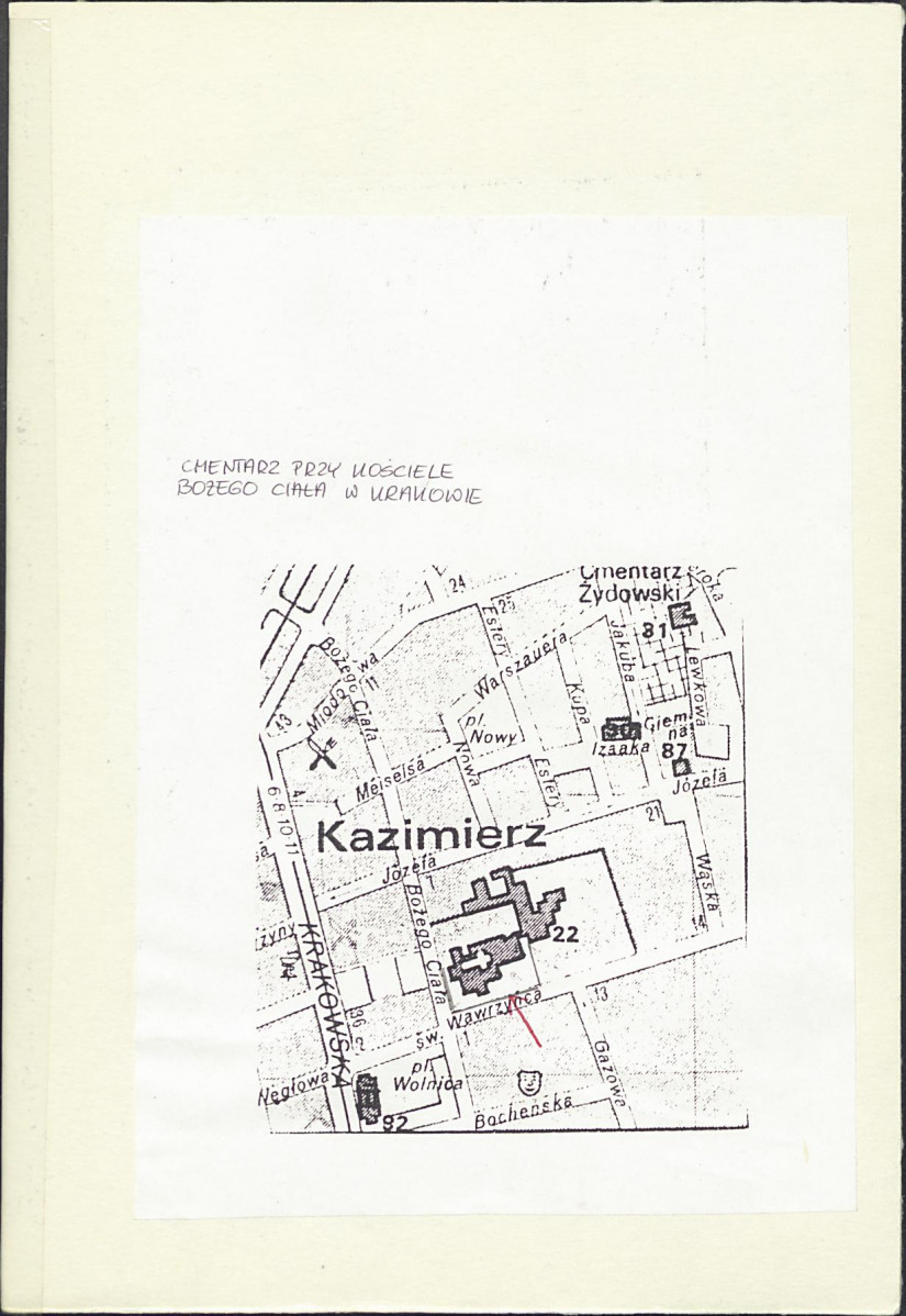 Karta cmentarza, skan nr 5