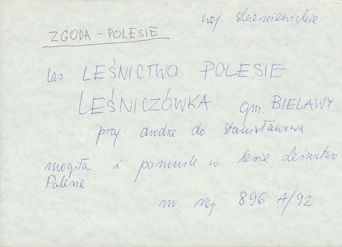 Karta cmentarza, skan nr 9