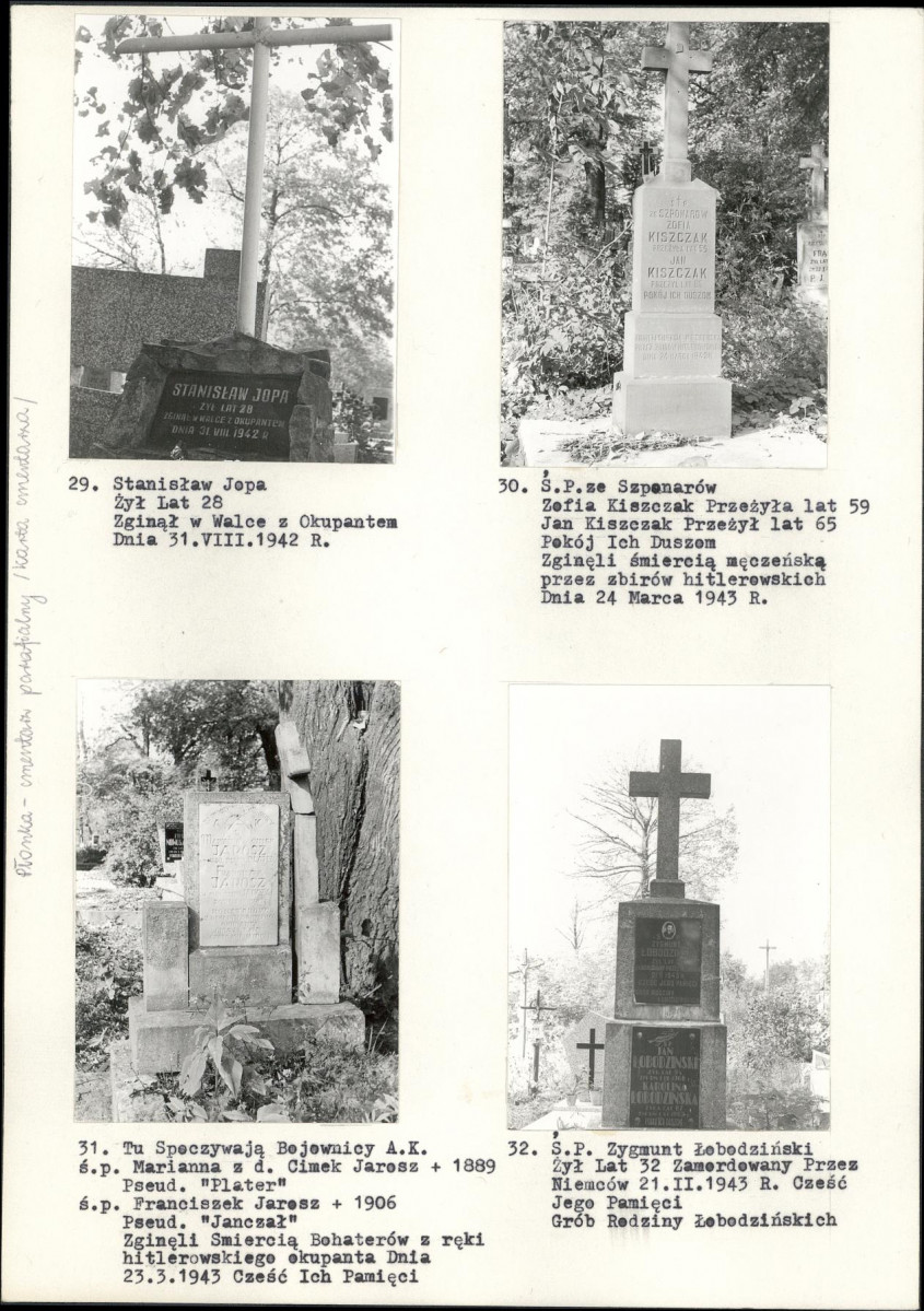 Karta cmentarza, skan nr 12