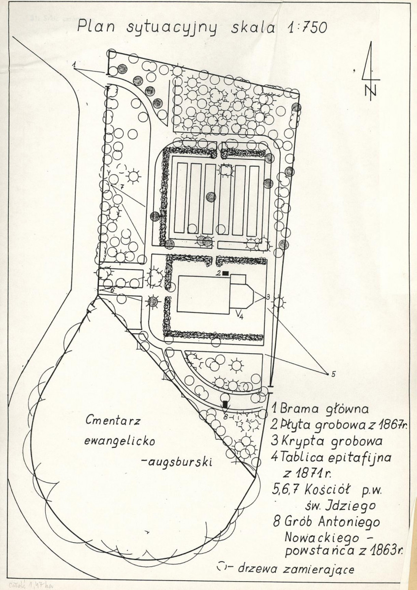 Karta cmentarza, skan nr 3
