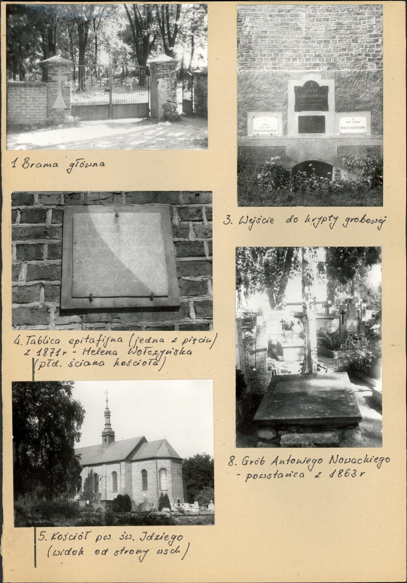 Karta cmentarza, skan nr 5