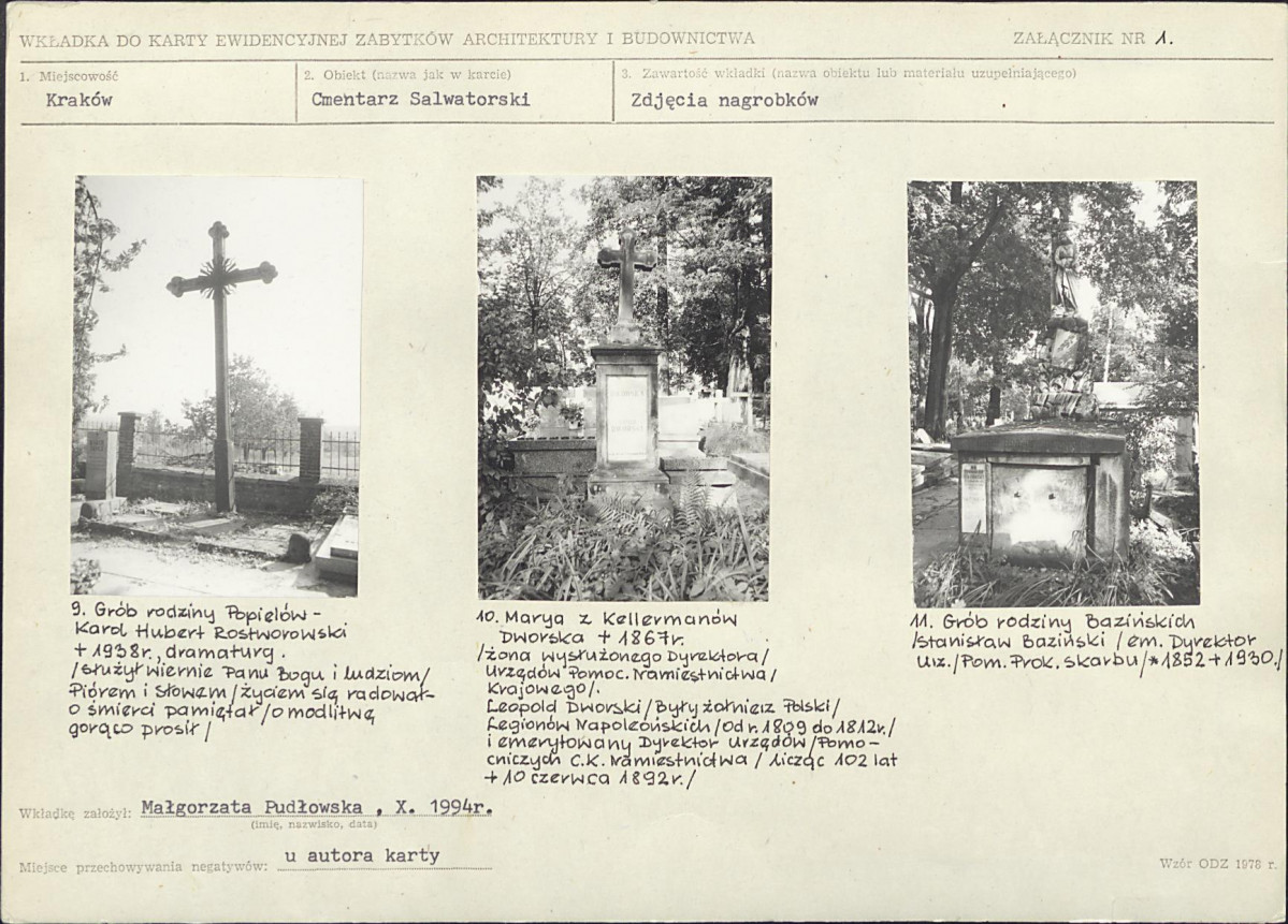 Karta cmentarza, skan nr 5