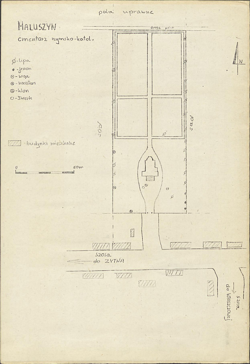 Karta cmentarza, skan nr 3