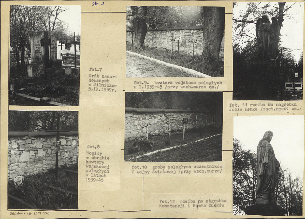 Karta cmentarza, skan nr 6