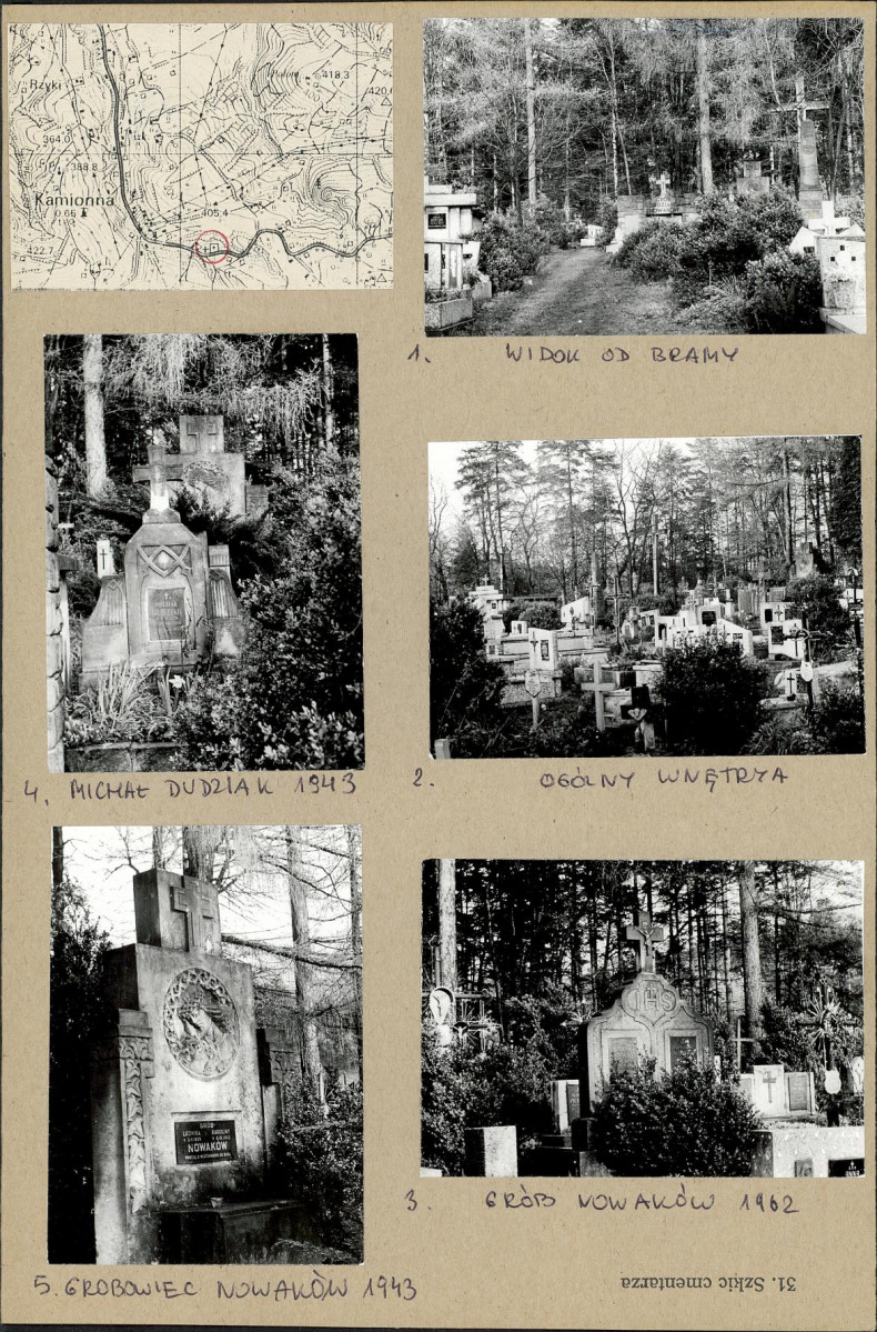 Karta cmentarza, skan nr 4