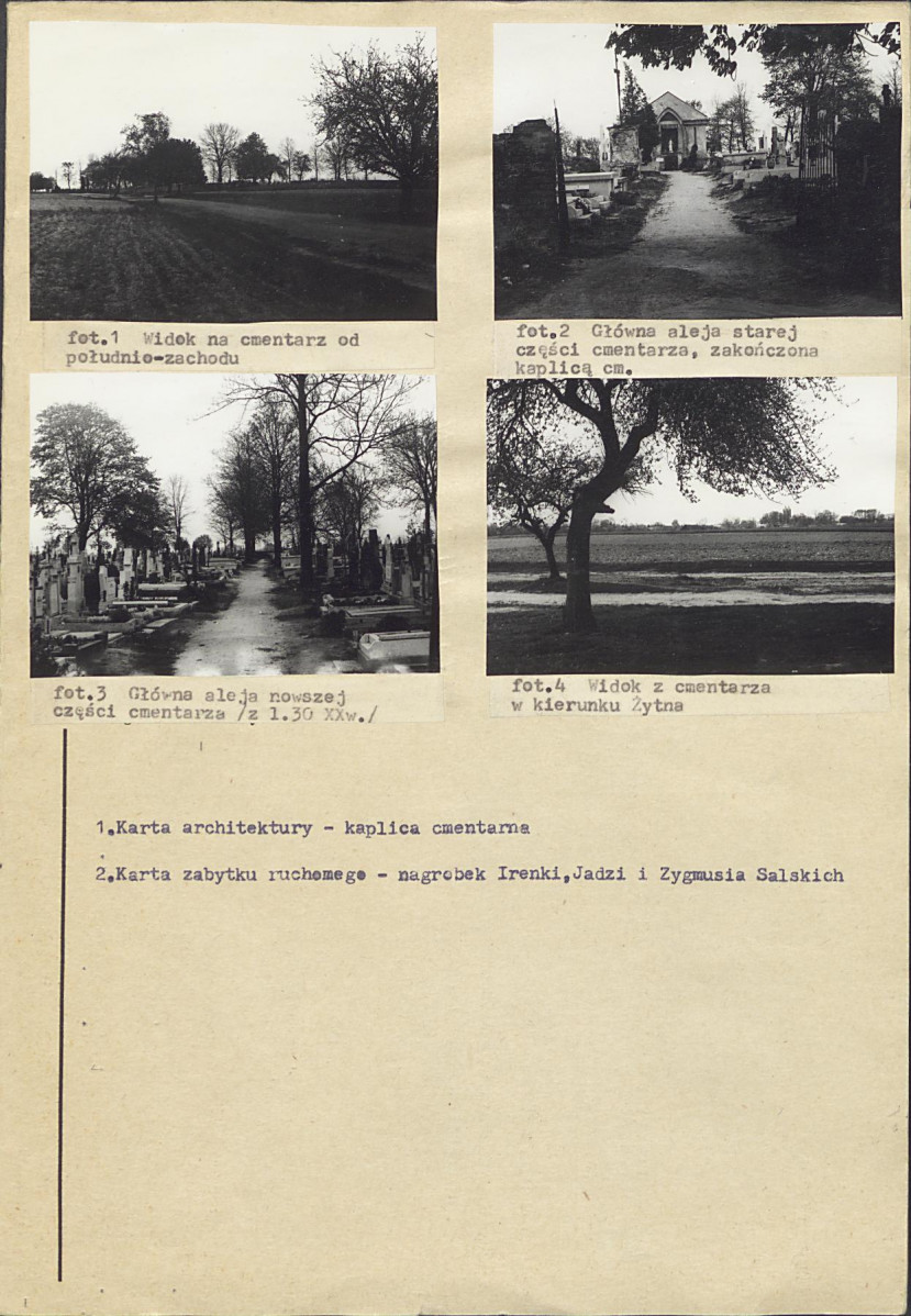 Karta cmentarza, skan nr 4