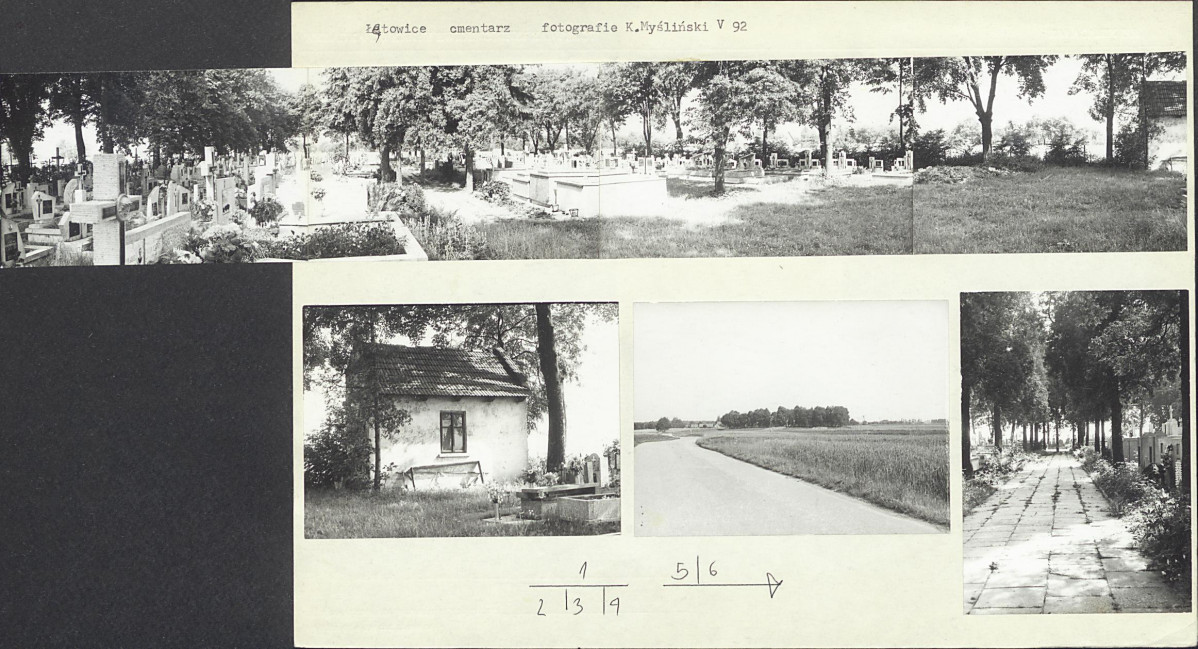 Karta cmentarza, skan nr 5