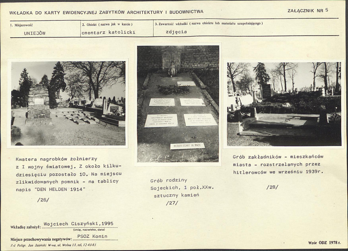 Karta cmentarza, skan nr 15