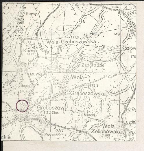 Karta cmentarza, skan nr 6