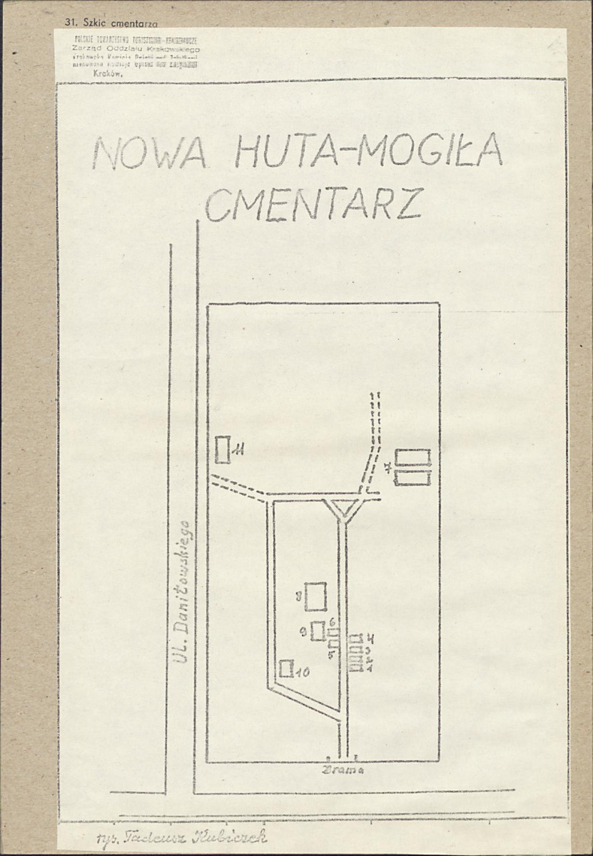 Karta cmentarza, skan nr 3