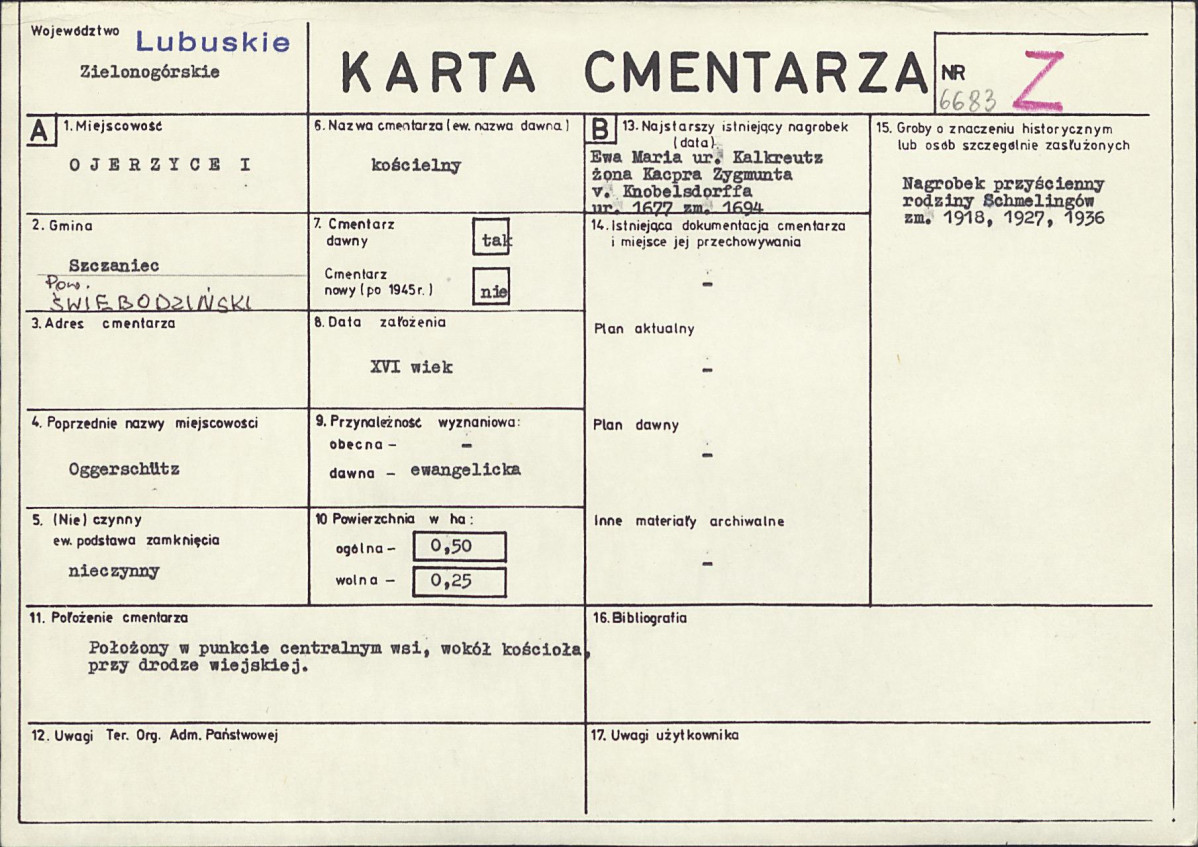 Karta cmentarza, skan nr 1