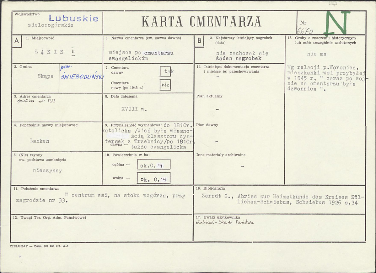 Karta cmentarza, skan nr 1
