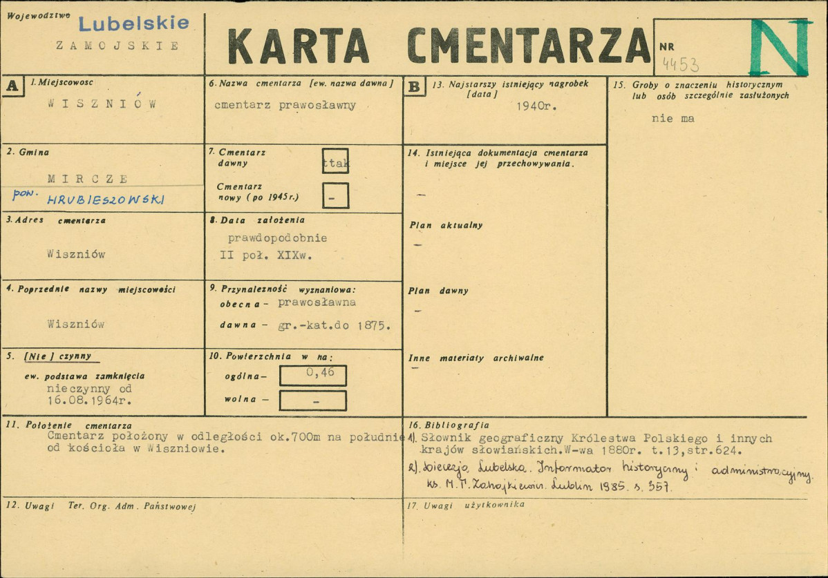 Karta cmentarza, skan nr 1