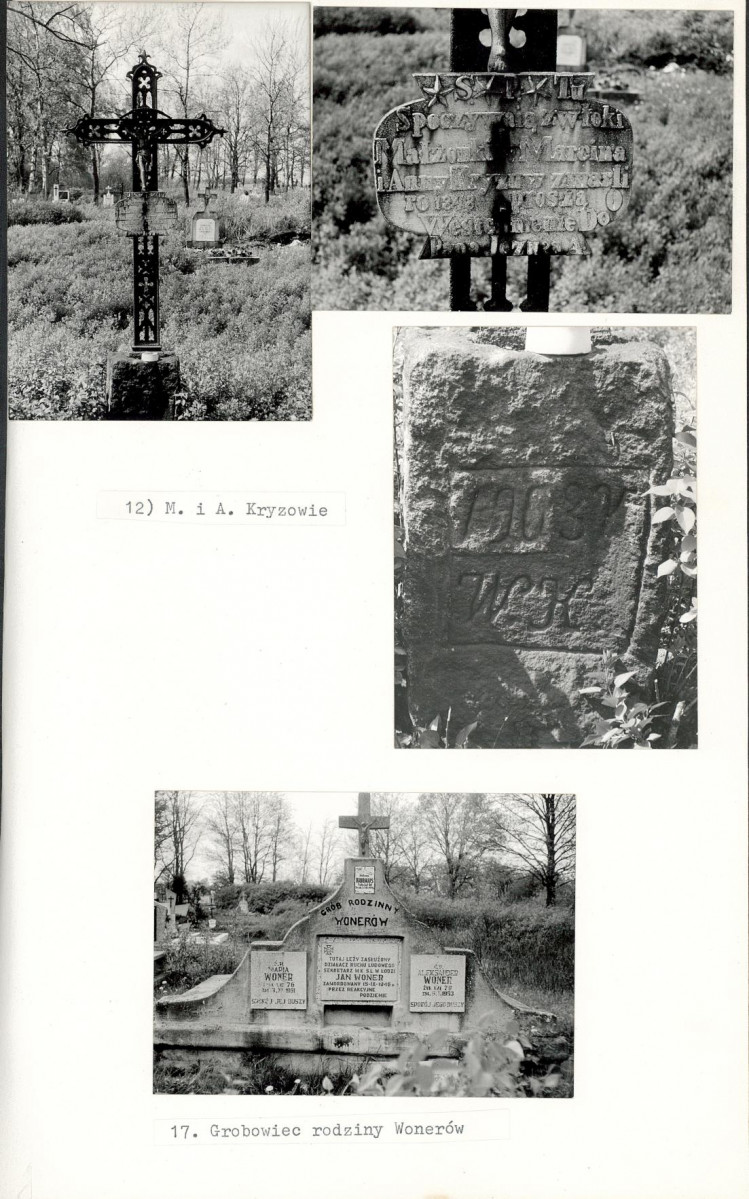 Karta cmentarza, skan nr 9