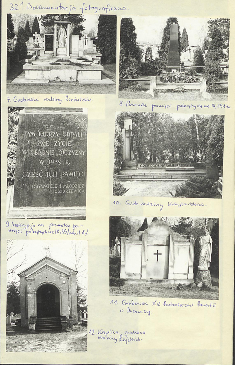 Karta cmentarza, skan nr 6