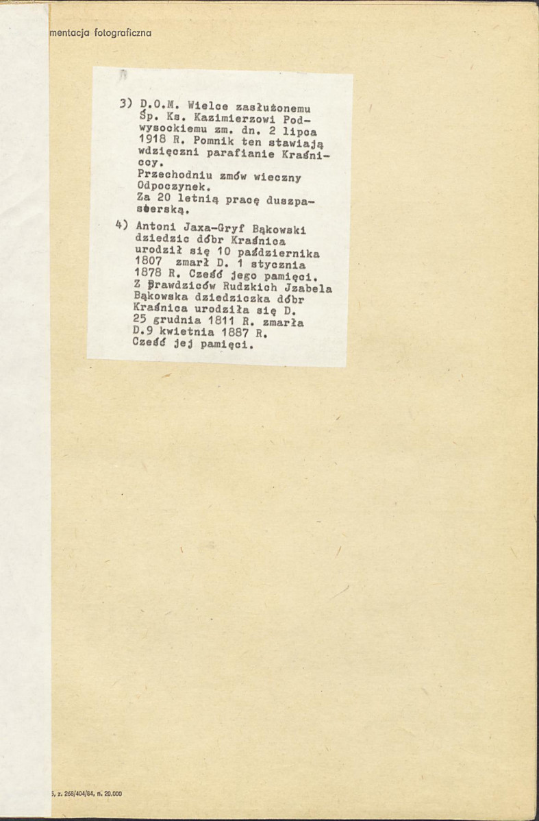 Karta cmentarza, skan nr 7