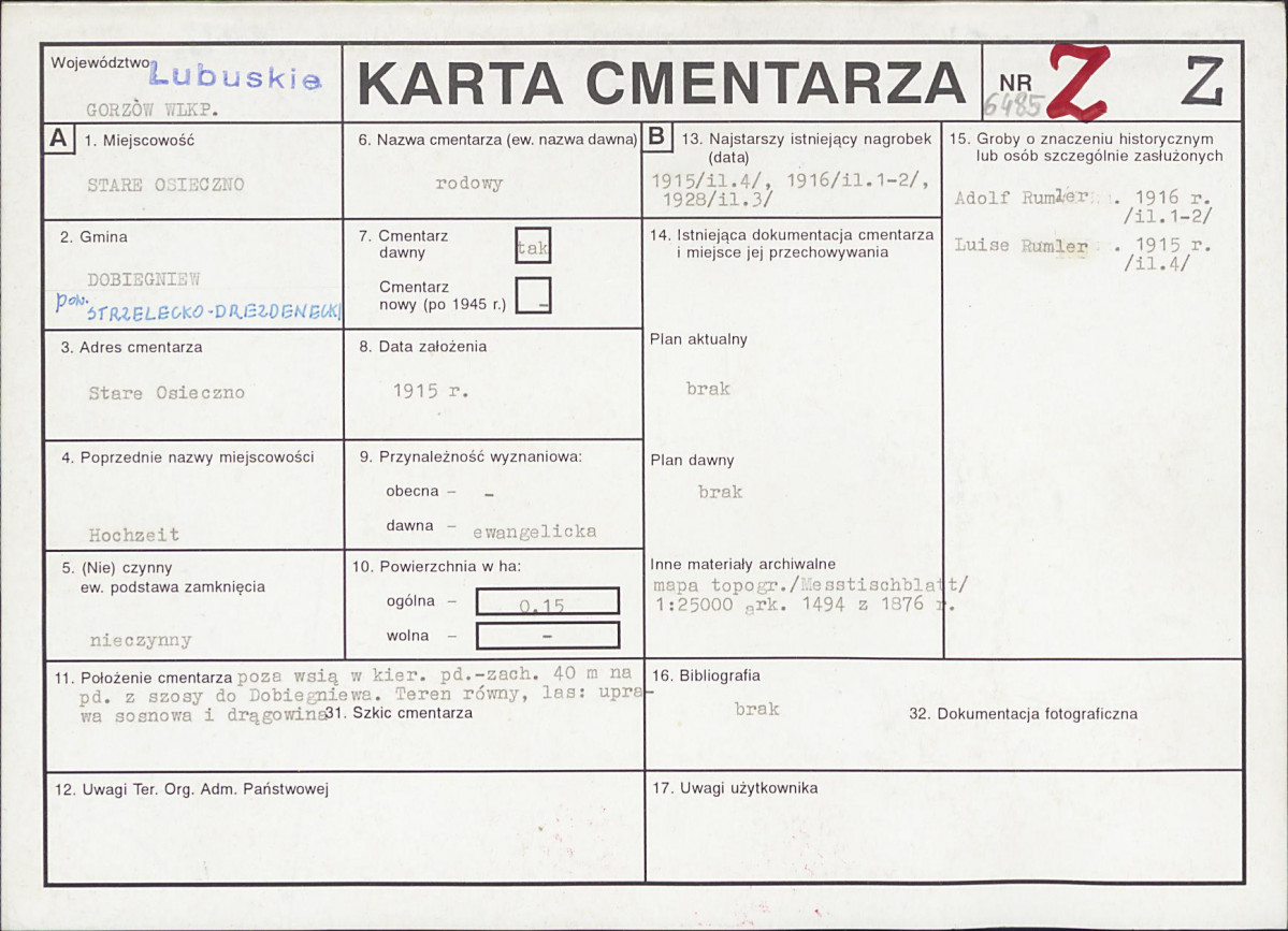 Karta cmentarza, skan nr 1