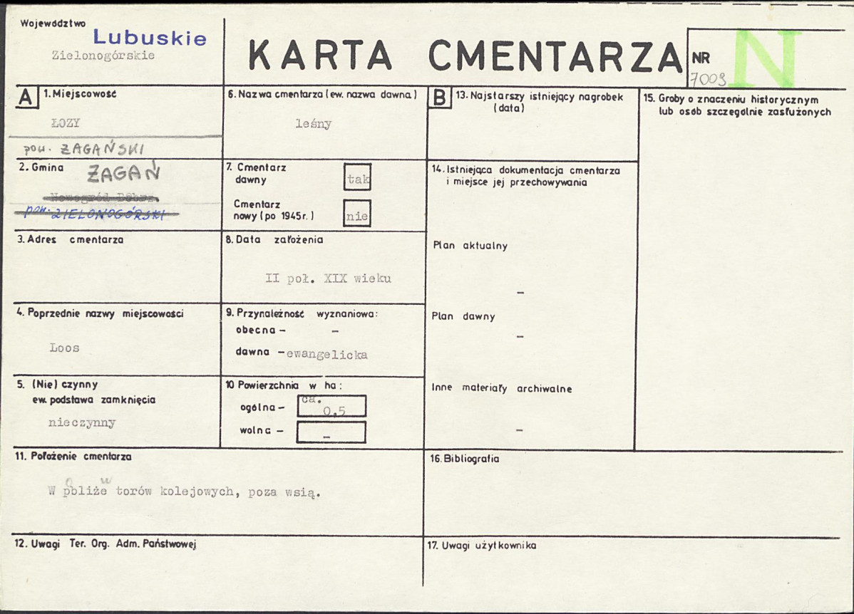 Karta cmentarza, skan nr 1