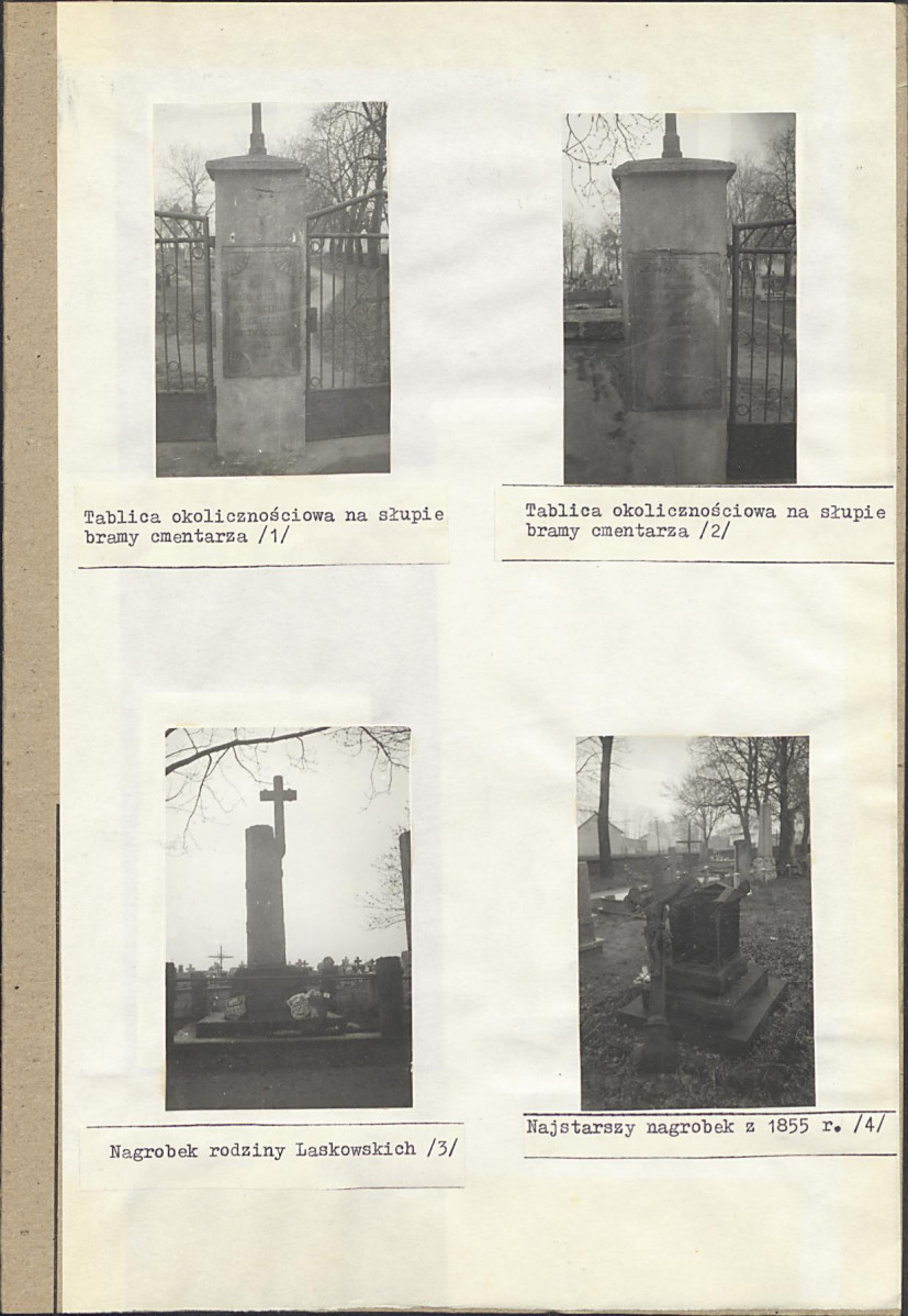 Karta cmentarza, skan nr 5