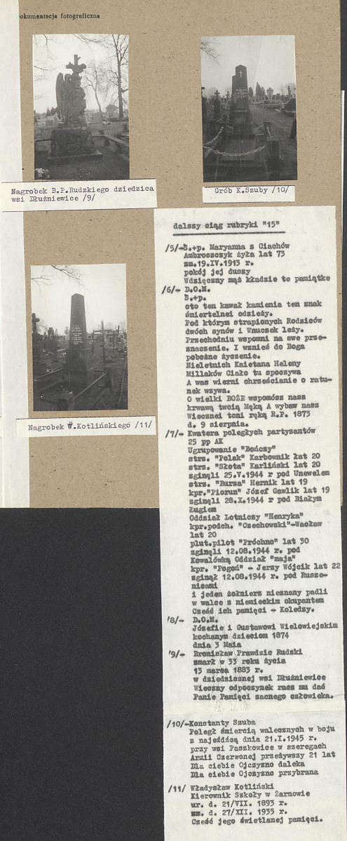 Karta cmentarza, skan nr 7